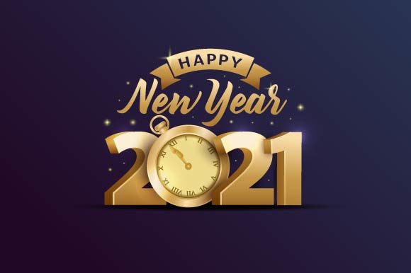 Download Happy New Year 2021 Golden Shine - Premium Resources