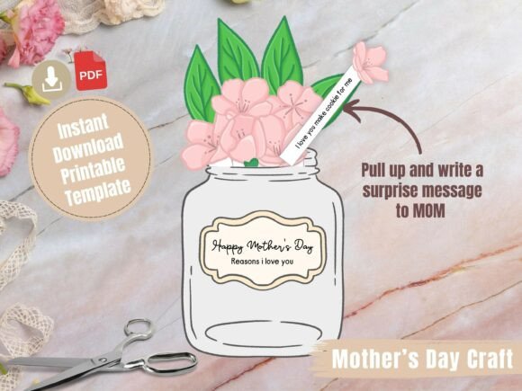 Download Hidden Message Paper Flower Craft Kit - Craft Collection